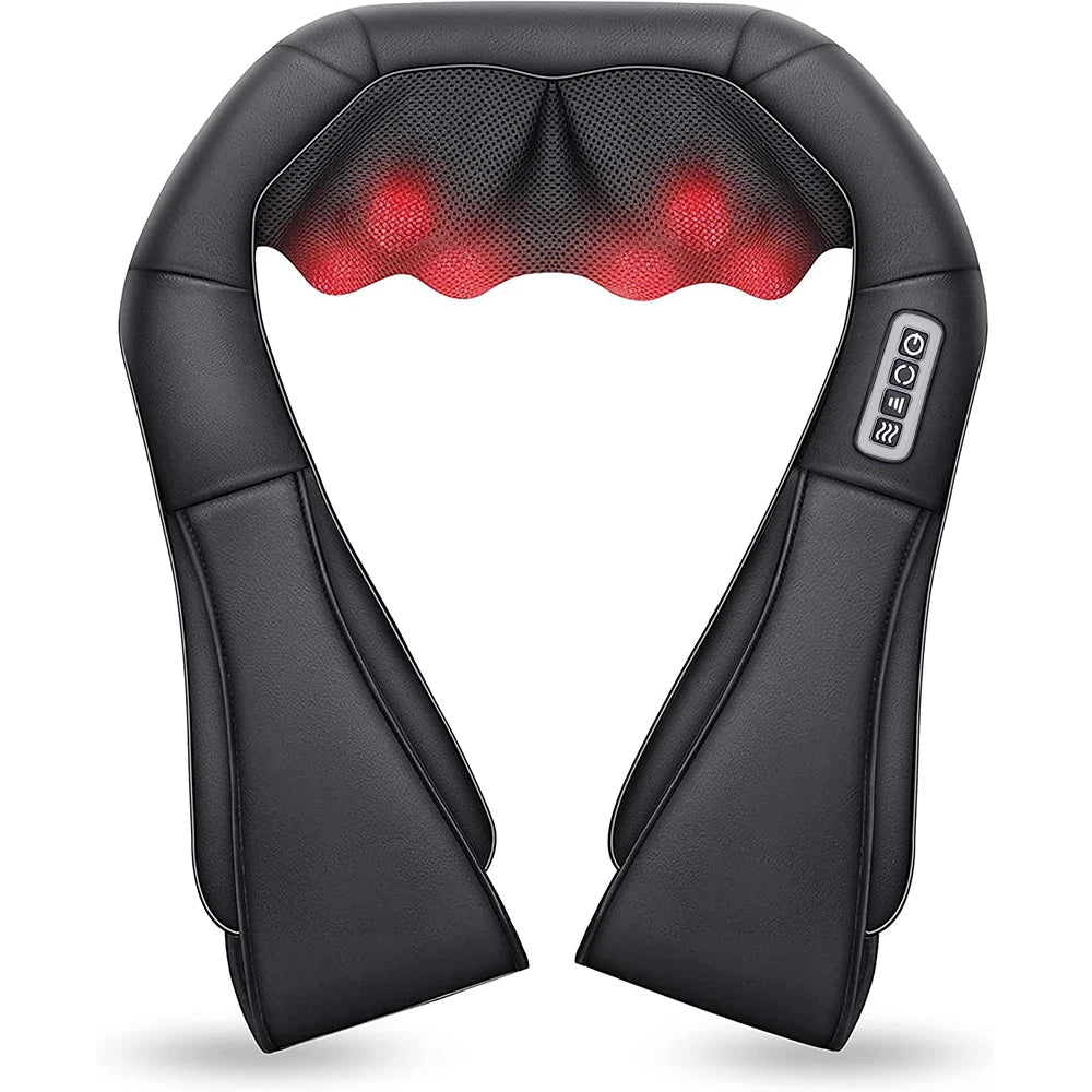GlowRelaxa Shiatsu Heat Neck Massager