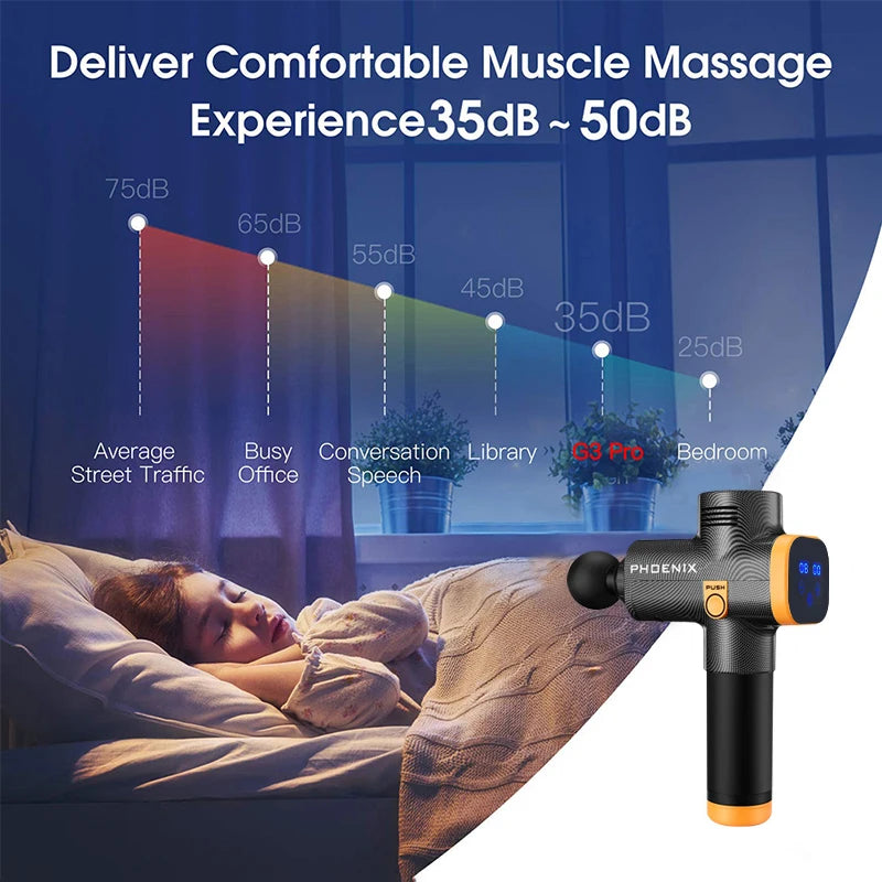 GlowRelaxa Phoenix A2 Massage Gun