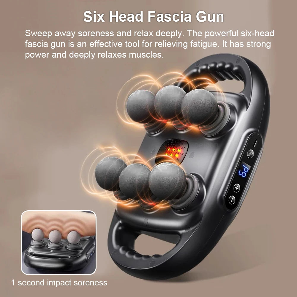GlowRelaxa FlexiPulse Massage Gun