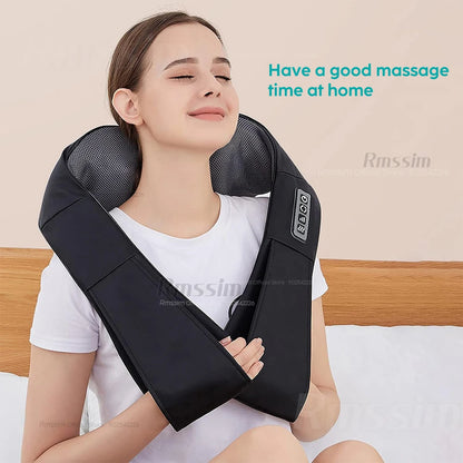 GlowRelaxa Shiatsu Heat Neck Massager